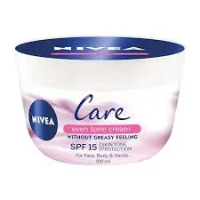 Nivea care - crème visage et corps Spf 15 - 100 ml 