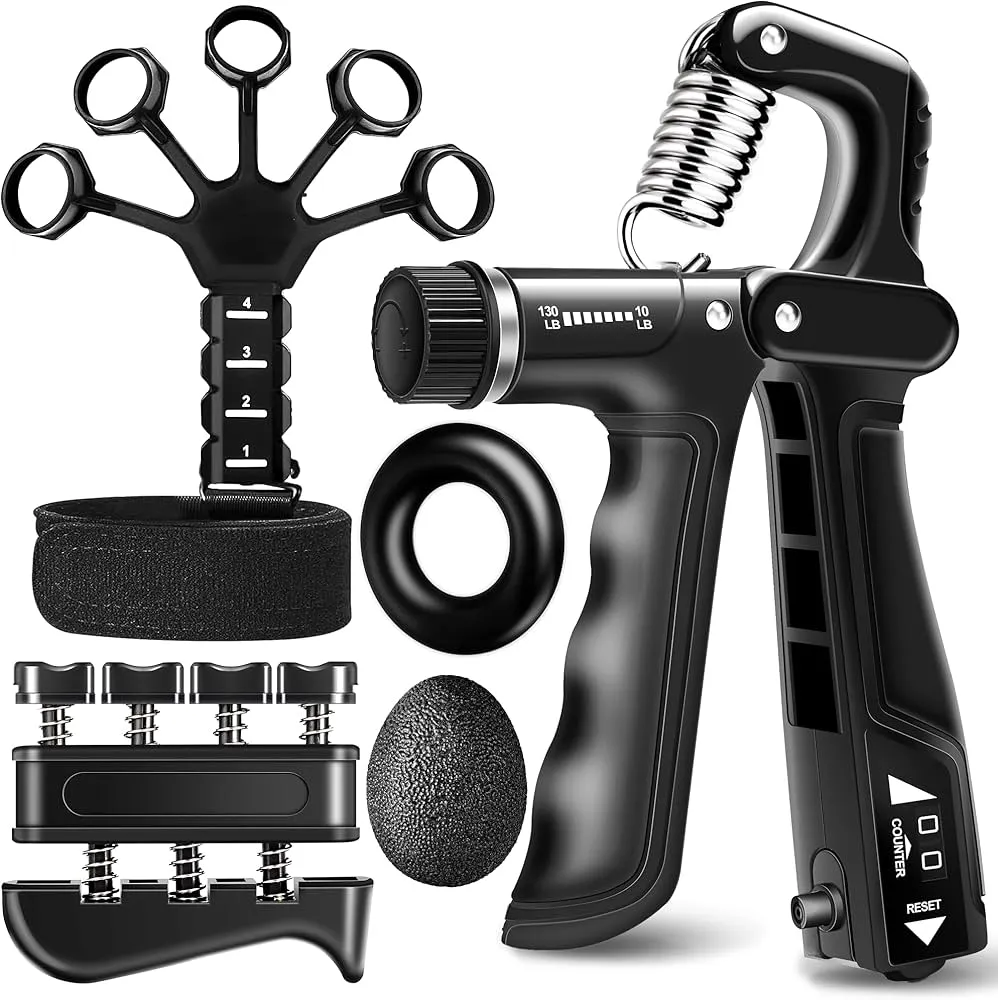 Adjustable resistance grip