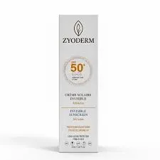 ZYODERM - Creme solaire invisible spf50