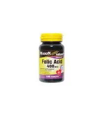 Mason Natural - Folic acid 400mcg 100 tablets