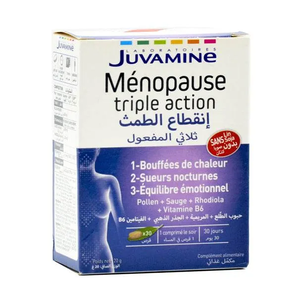 Juvamine - Menopause triple action 30cp