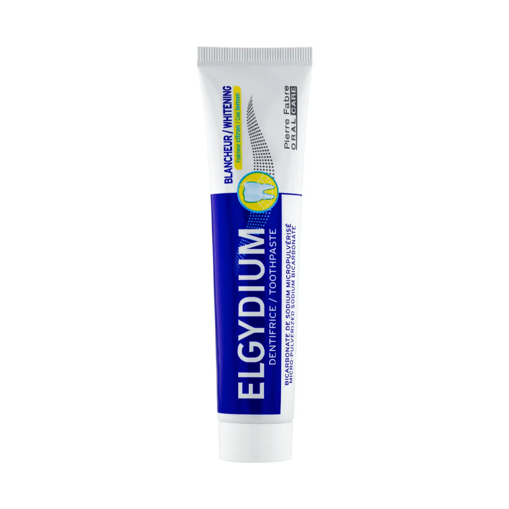 ELGYDIUM - Dentifrice Blancheur Citron 75ml 