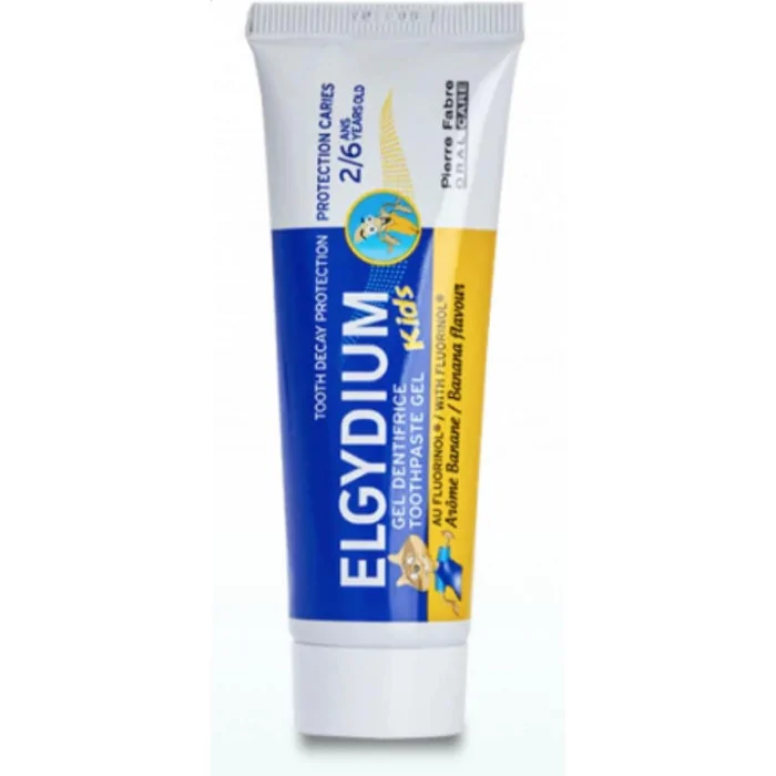 Dentifrice Elgydium Kids 2-6 ans Goût Banane
