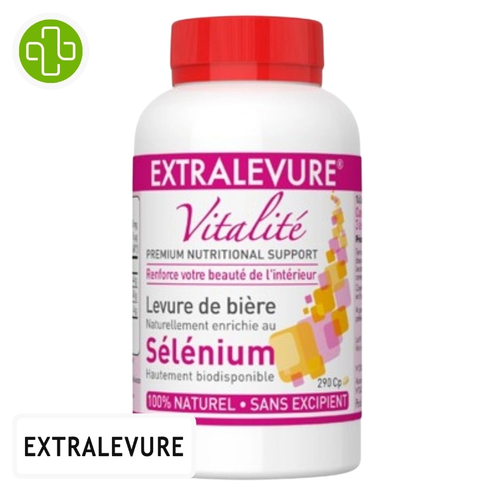 Extralevure - Vitalite levure de biere 290cp