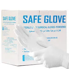 SAFE GLOVE - Sterile latex surgical gloves