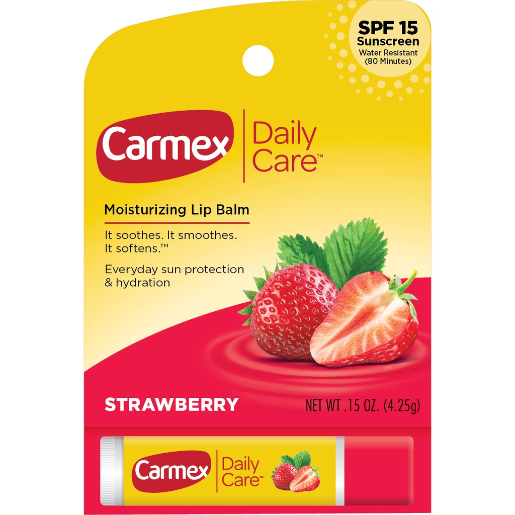Carmex - Moisturizing lip balm spf15