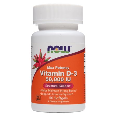 NOW - Vitamin D3 50 Softgels