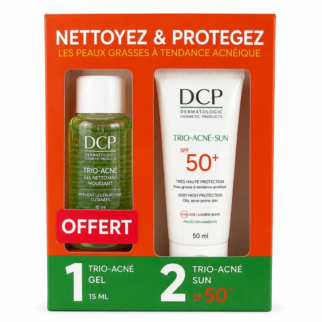 DCP - Pack trio acne sun spf 50+ 50 ml