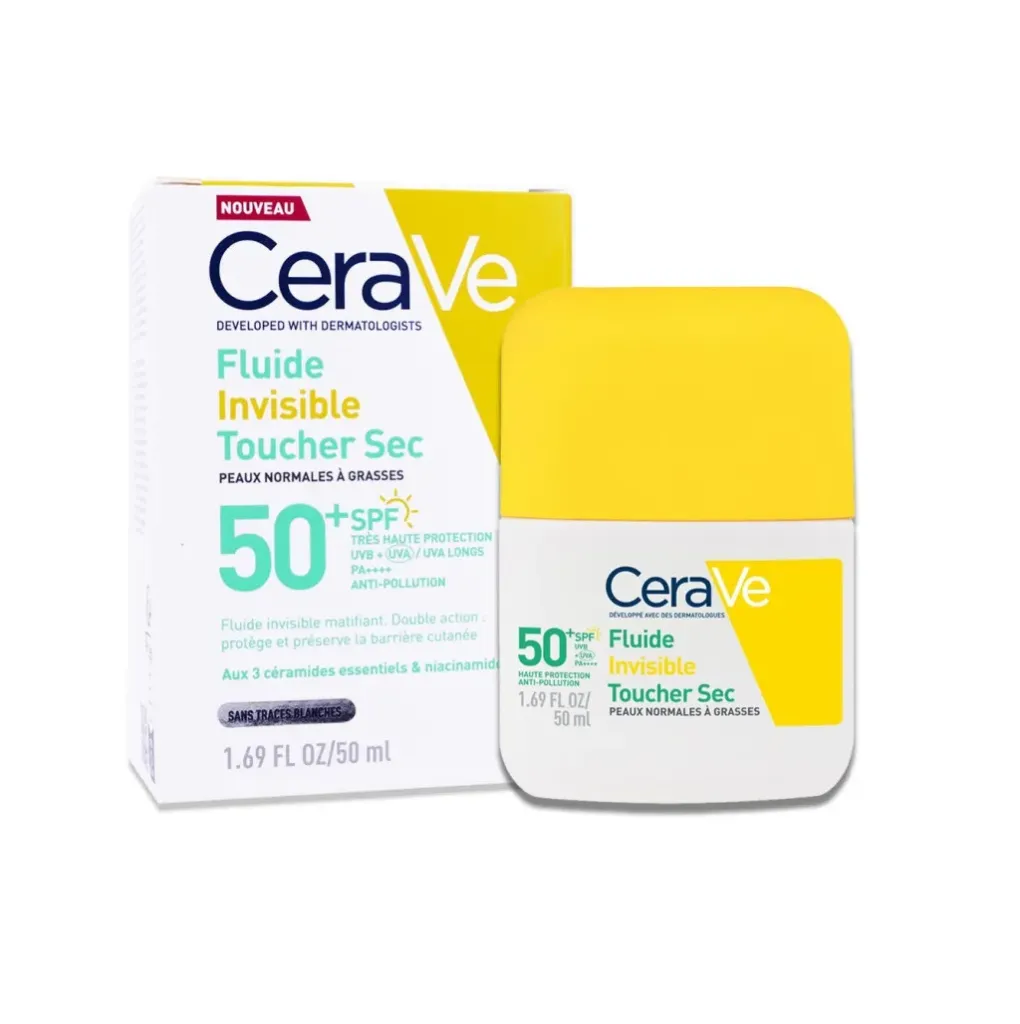 CeraVe - Fluide Invisible Toucher Sec Spf50+ 50ml
