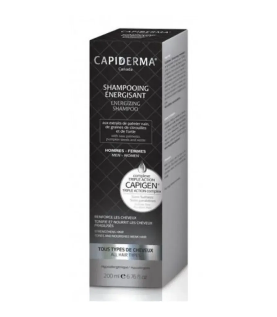CAPIDERMA - Shampooing energisant 200ml