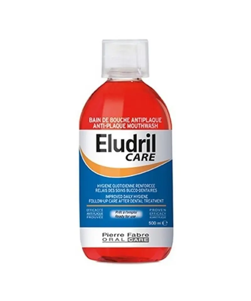 Eludril Care - Bain de bouche antiplaque 500ml