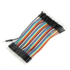 Câble de raccordement mâle vers mâle 10 cm 40 pièces
