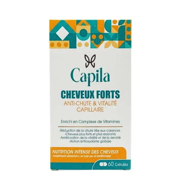 Capila - Cheveux forts anti chute 60 gelules