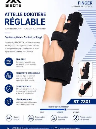 SIBOTE - Protection du support des doigts