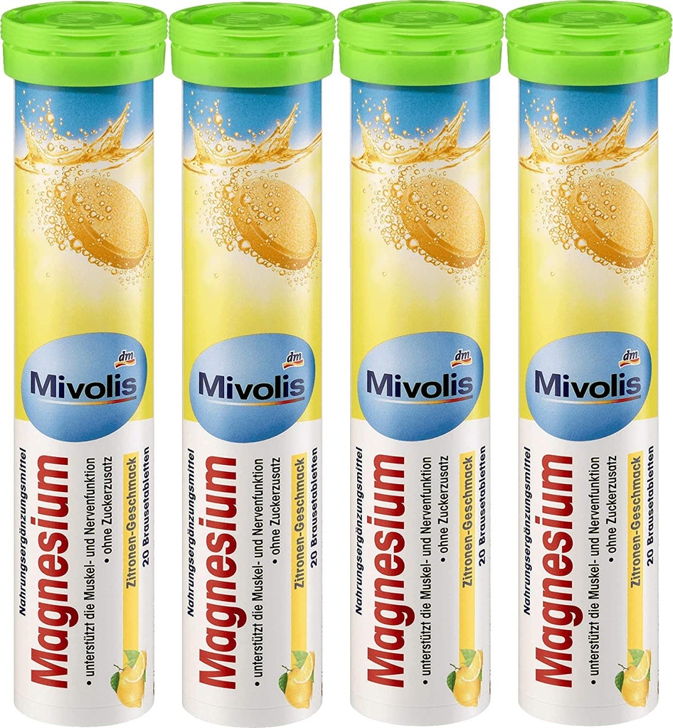 Mivolis - Magnésium Citrons  20 comprimes 