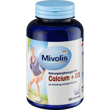 Mivolis - Calcium + D3, 300 Comprimés