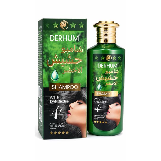 DERHUM - Shampoo herbe verte 400g
