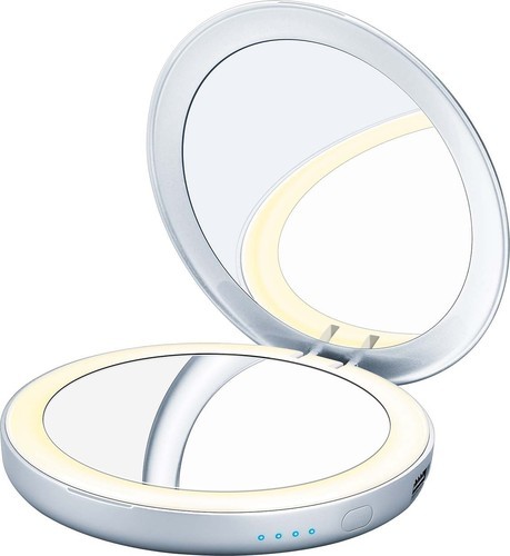 [BS-39] Beurer - Miroir de Poche Éclairé avec Powerbank BS-39