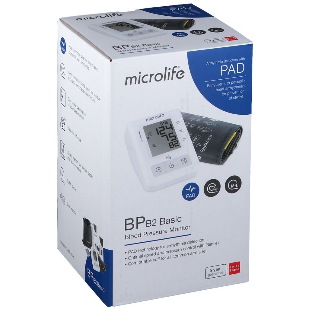 Microlife Tensiomètre Brassard B2 Basic 