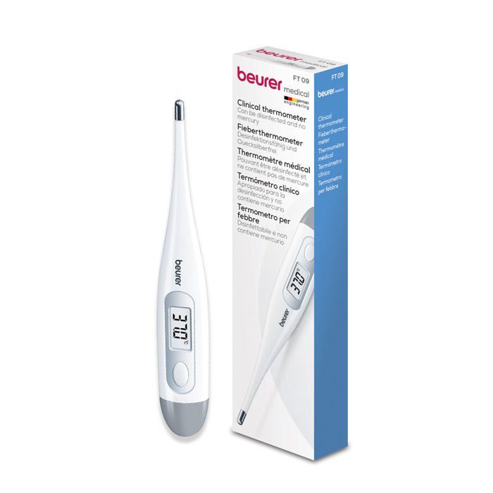 Beurer - Thermomètre Digital Blanc FT-09