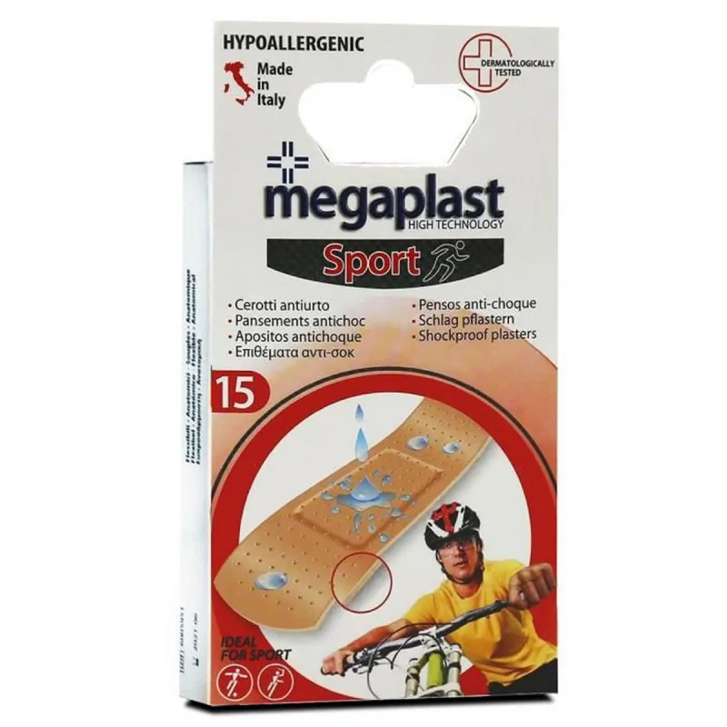 [CME112851] Megaplast - Sport Pansements antichoc 15pc 