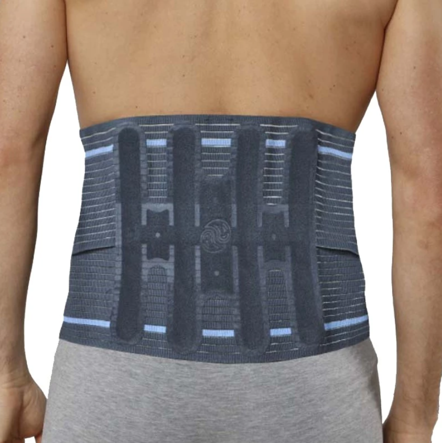 [AO-61/S] Aurafix - Ceinture Lombaire Tisse Grise 26 Cm