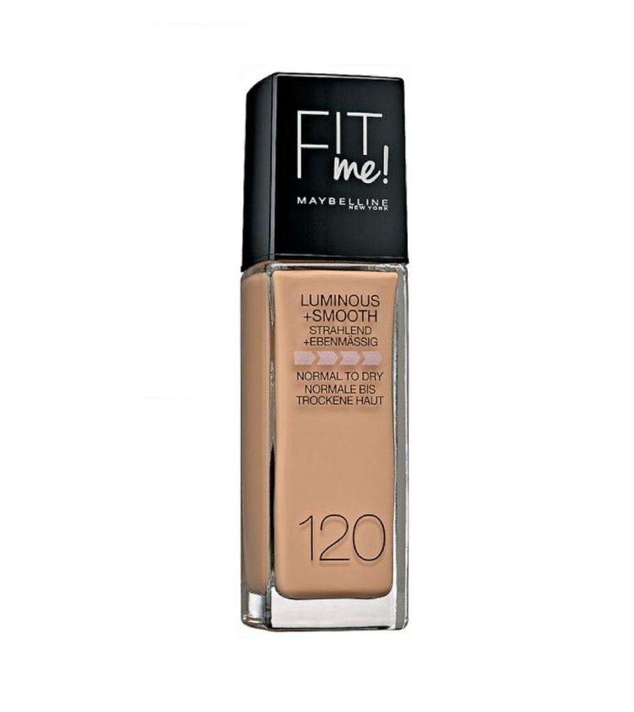 MAYBELLINE - FIT ME Fond de teint fluide N120