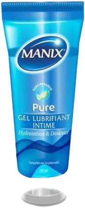 MANIX - Gel Pure Lubrifiant Intime 200 ML 